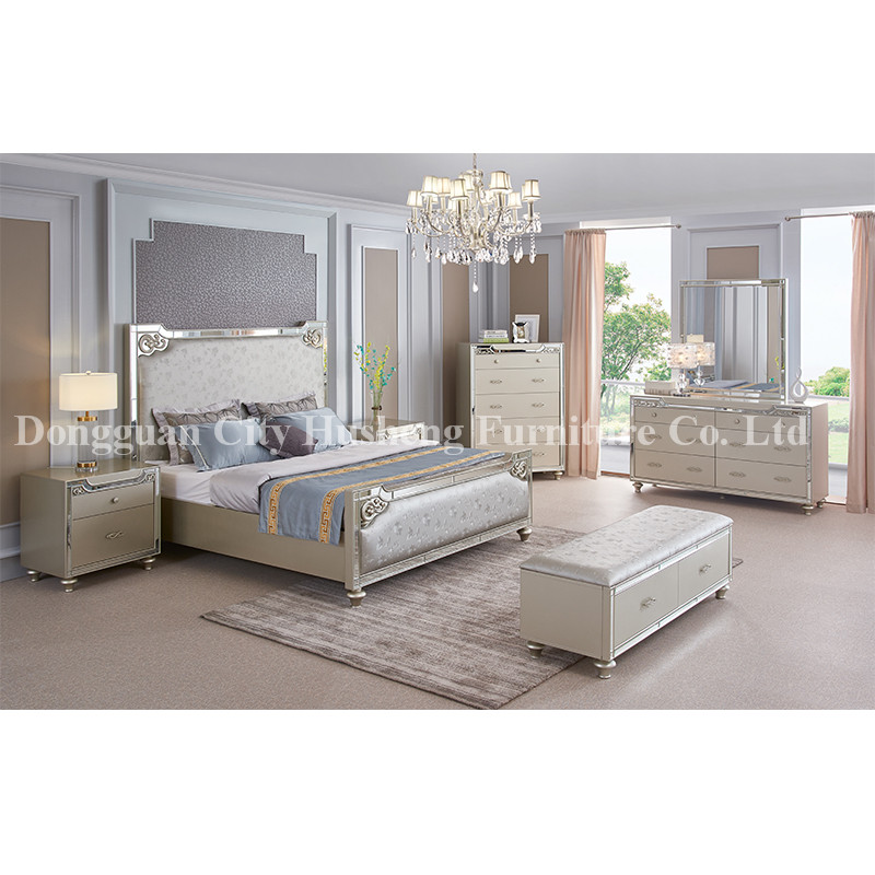 Мебели с най-добър продавач в спалня с модерен дизайн и кралски размер Made in China